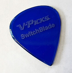 V-​Pick Switchblade Pick sapphire blue  