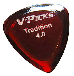 V-Pick Tradition 4.0 Pick ruby red  