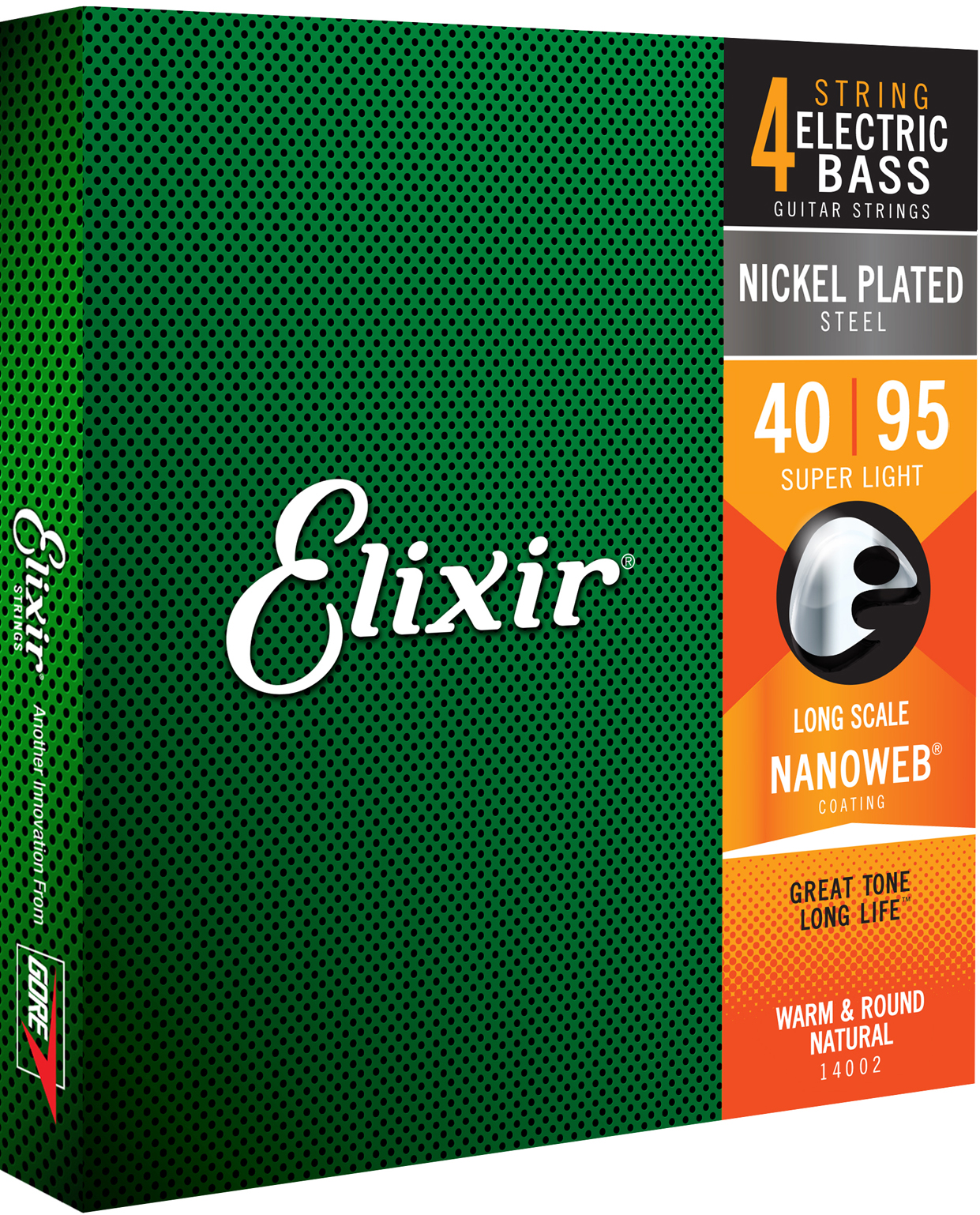 Elixir Bass Nickel Nanoweb Electric *  