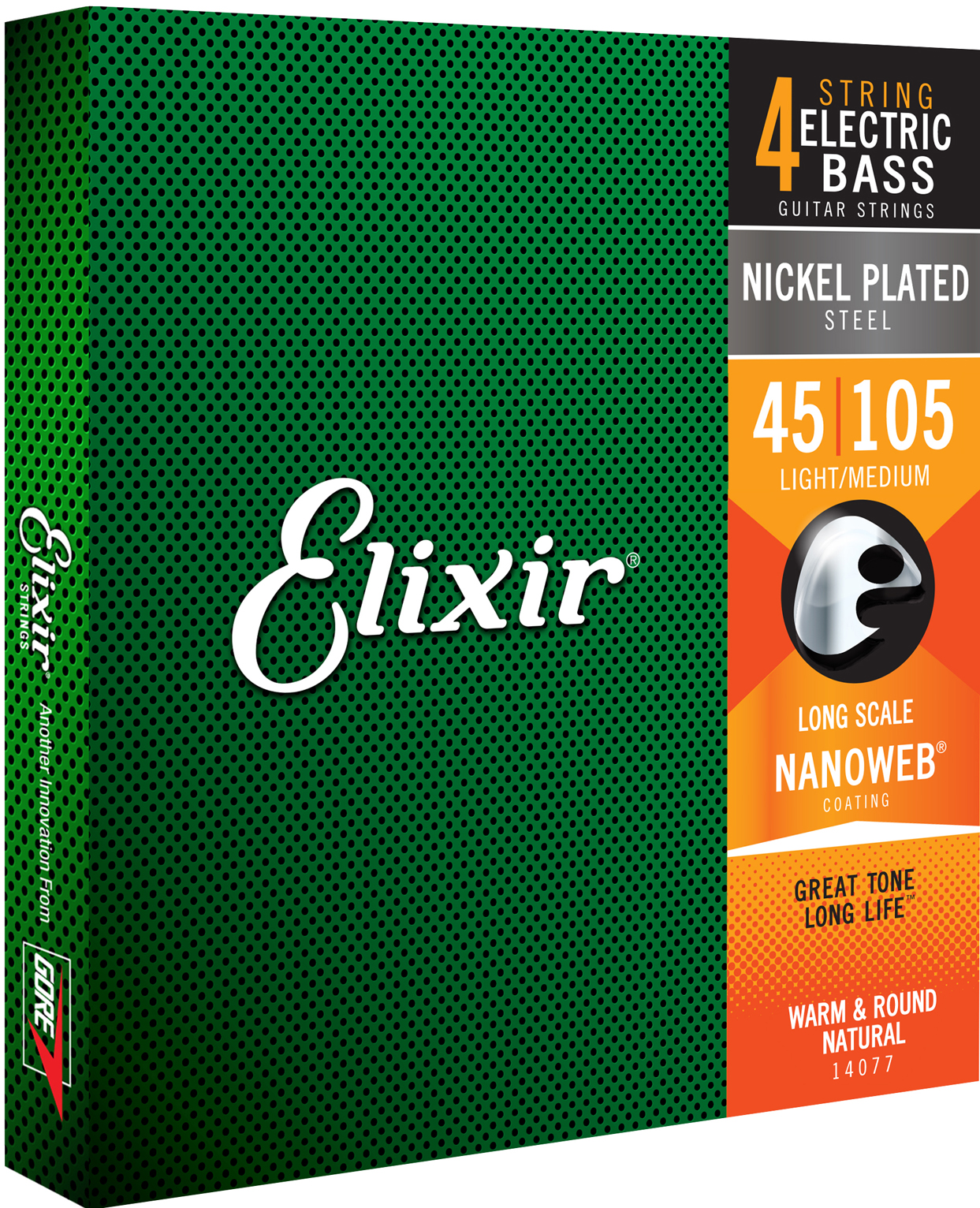 Elixir 14077 Bass LM Nano 045/​105  