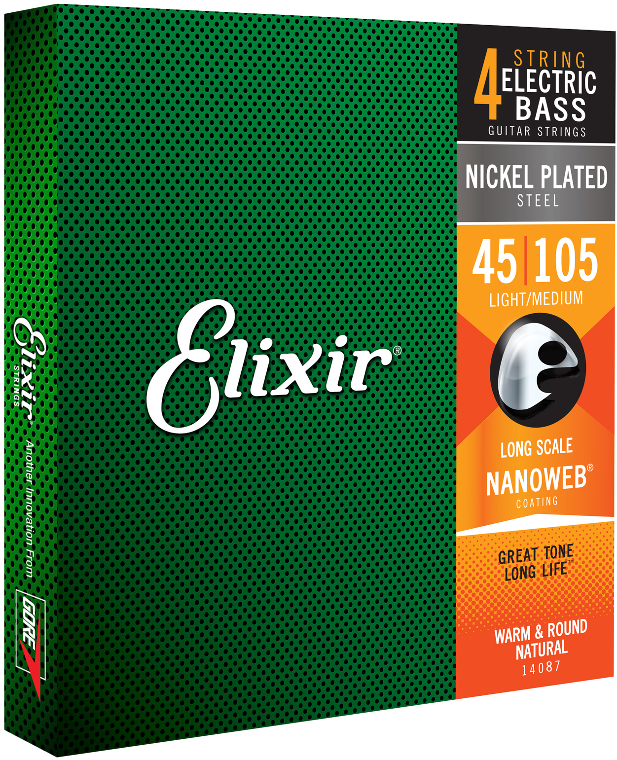 Elixir 14087 Bass LM Nano XL 045/​105 