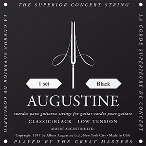 Augustine Concert schwarz  