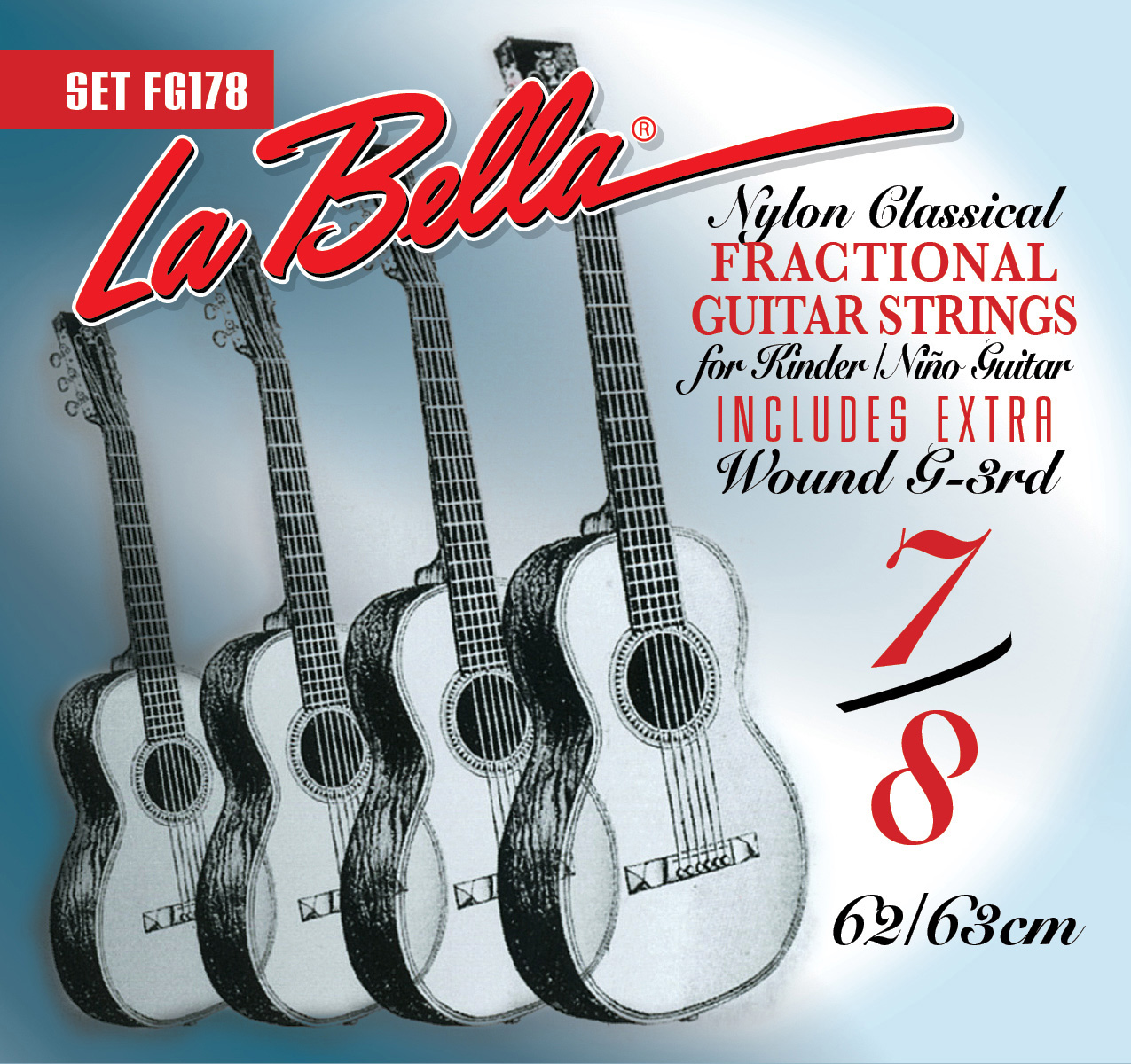 La Bella FG 178 7/​8 Guitar  