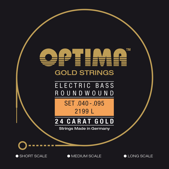 Optima Gold Electric Bass *  