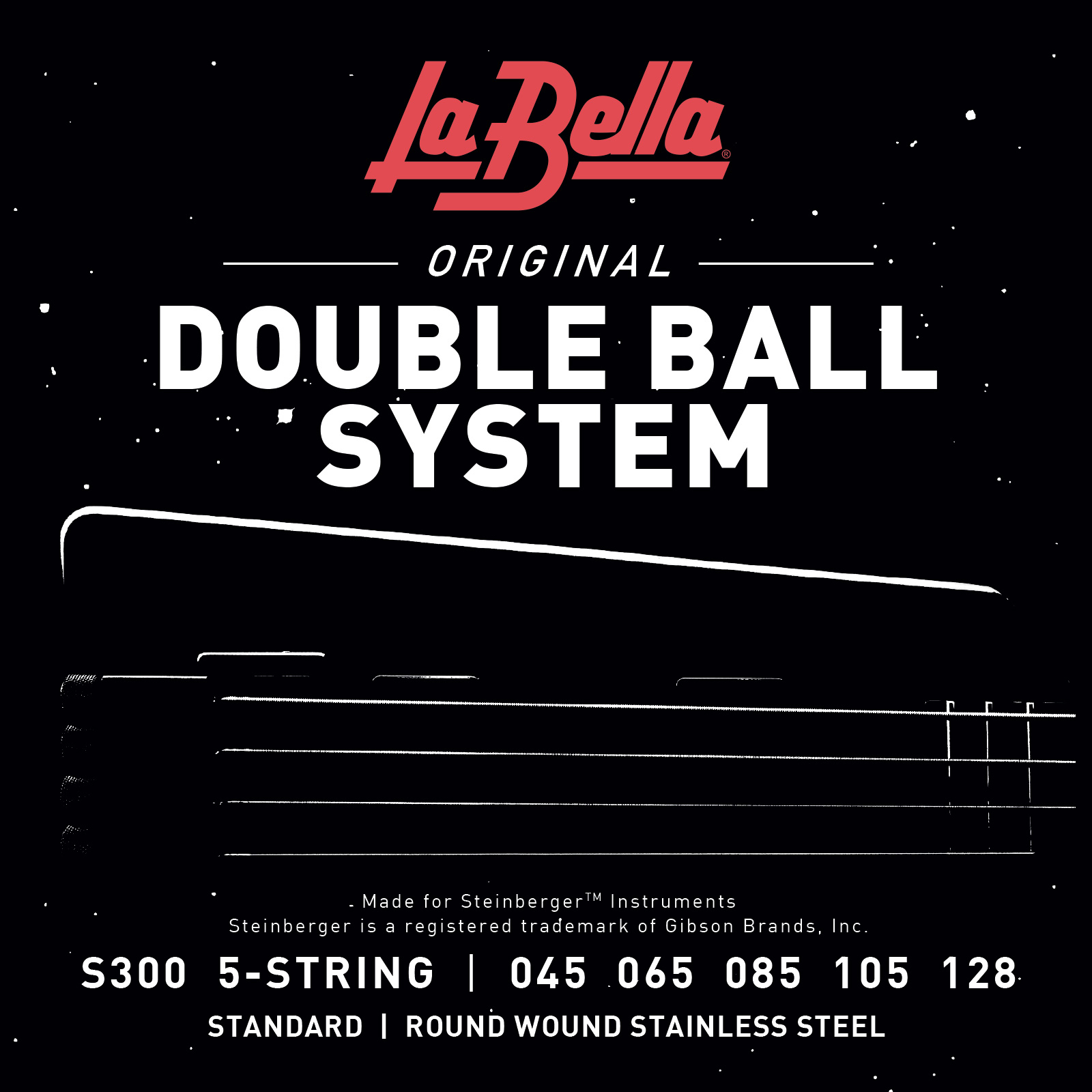 La Bella S300 5-​Str. Double Ball 045/​128 