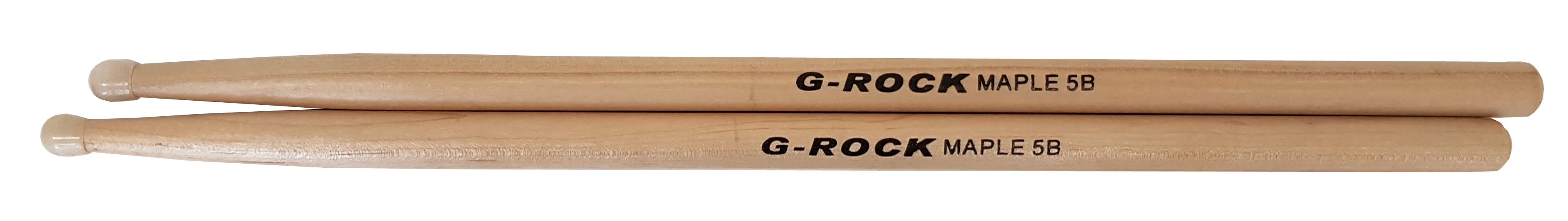 G-​Rock Drum Sticks Maple 5B Nylon  