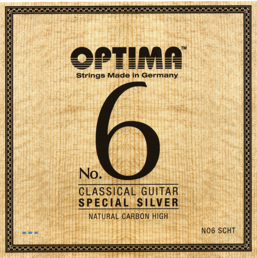 Optima No.​6 SCHT Silver Classic Carbon  