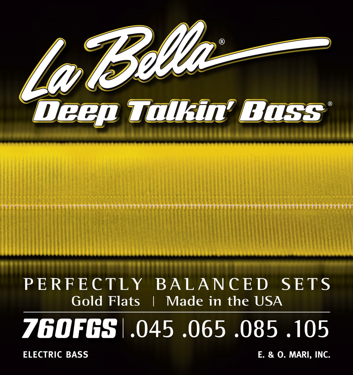 La Bella Bass Gold Flats *  