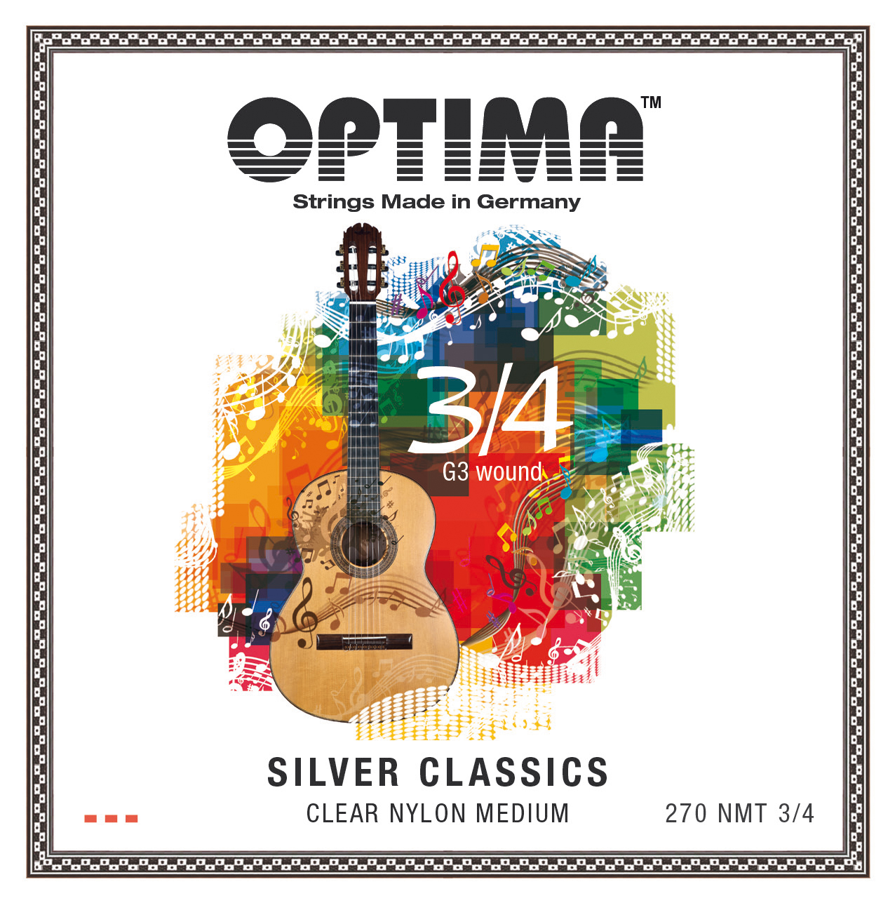 Optima 270NMT Silver Classics 3/​4 G3w  