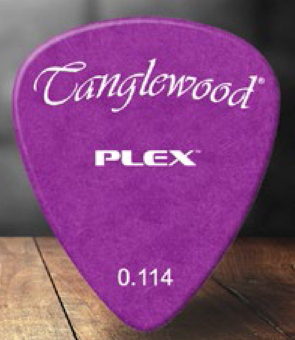 Tanglewood Plex Pick 1,​14 purple (12)  