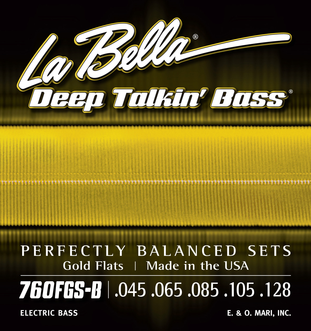 La Bella Bass 760FGS-​B Gold Flat 045/​128 