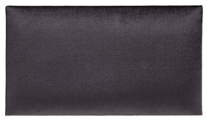 K & M 13800 Sitzpolster Samt schwarz  