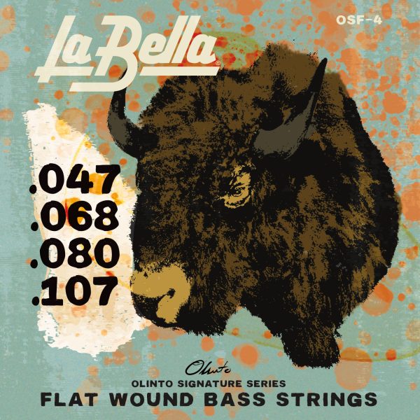 La Bella Bass Olinto® OSF4 Flat 047/​107 