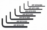 AP AW 0214-​003 Sechskantschlüssel 2,​0 mm 