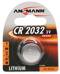 Ansmann Lithium-​Knopfzelle CR2032 3V (1) 
