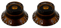 AP PK 0140-​036 LP Knöpfe (2) bell choco  