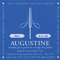 Augustine blau D 4 Einzelsaite  