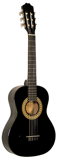 BR Classic Guitar TC401BK,​1/2, black  