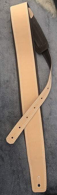Bull Ledergurt Nubuk/​Nappa, natur/​braun  