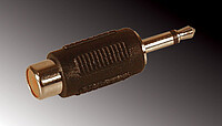 Adapter RCA fem/​Miniklinke mono  