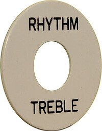 Catfish Rhythm/​Treble Plate, weiß  