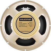Der G12M-65 Creamback liefert den so bekannten G12M woody tone und ist mit seinen 65 Watt Belastbarkeit perfekt für …... Celestion® G12M Creamback, 12", 65W, 8