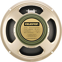 Die Legende des britischen Rock-Sounds der 60er und 70er Jahre Als Celestions erster Gitarrenlautsprecher mit einem …... Celestion® G12M Greenback, 12", 25W, 8