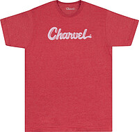 Charvel® Toothpaste Logo Tee htr red L  
