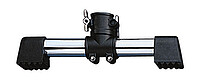 Die Bauelemente des Dixon Flex-Rack-Systems Flex-Rack Mini-T-Fuß Durchmesser: 1,5 Zoll (entspricht ca. 38,10 mm) …... Dixon PSOB-MTLA Rack Mini-T-Fuß 12"