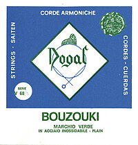 Dogal V68 Greek Bouzouki Marchio Verde  