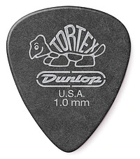 Dunlop Tortex Std Pitch Black 1,​00 (12)  
