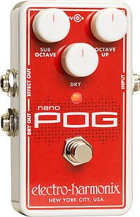 Der POG-Clan von EHX hat nun sein kleinstes Mitglied bekommen: den Nano POG. Wie der POG 2 und der Micro POG überzeugt er durch schnelles, exaktes Tracking. Selbst schnelle Läufe, Akkorde und … Electro Harmonix Nano POG