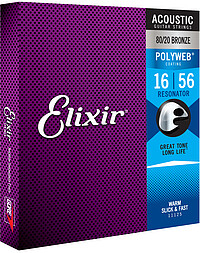 Elixir 11125 Resonator Poly 016/​056  