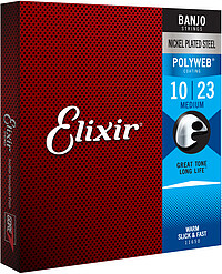 Elixir 11650 Banjo M Poly 010/​010  