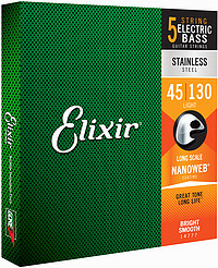 Elixir 14777 St.​Steel Bass 5Str. 045/​130 