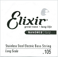 Elixir Einzel 13407 St. Steel Bass 105 