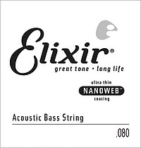 Elixir Einzel 15780 Bass Acu 080  