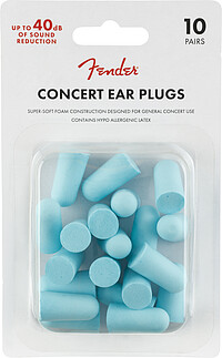 Lautes Konzert? Aber sicher. Ohrstöpsel der Fender® Concert Serie schützen das Gehör bei Konzerten, Festivals und anderen …... Fender® Concert Ear Plugs daphne blue 10