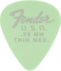 Fender® 351 Dura-​Tone Picks 058 green 12 