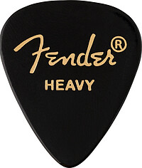 Fender® 351 Picks, Heavy, Black 12  