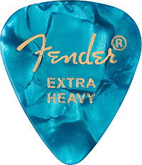 Fender® 351 Picks, XHeavy, Ocean Moto 12 