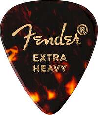 Fender® 351 Picks, XHeavy, Tortoise 12  