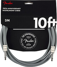 Fender® 70th Anniversary Kabel grey, 3m  