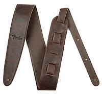 Fender® Artisan Leather Strap 2,​5" brown 