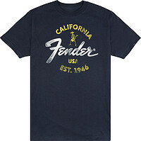 Fender® Baja Blue T-​Shirt, Blue, L  