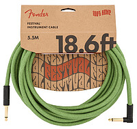 Fender® Festival Kabel, angled 5,5m gree 