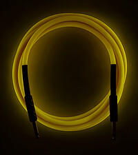 Fender® Glow in the dark Kabel orange 3m 