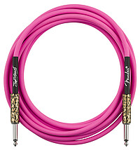 Fender® Joe Strummer Cable Pink/​Leopard  