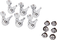 Fender® Locking Tuners stagg. chrome 6l  