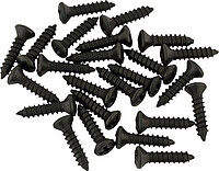 Fender® Pickguard Screws (24), black  